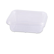Cargar imagen en el visor de la galería, Pote retangular freezer e micro-ondas 150ml com tampa Prafesta c/20un