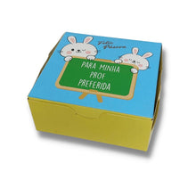 Load image into Gallery viewer, Caixa 4 Doces Prof Preferida 8,5x3,5x8,5cm Cromus c/10 un