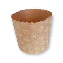 Load image into Gallery viewer, Forma de Papel Panetone Estampada 250g c/100 un