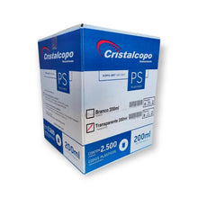 Carregar imagem no visualizador da galeria, Copo Descartável 200ml Transparente Cristalcopo c/2500 un