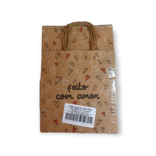 Load image into Gallery viewer, Sacola Kraft Eco (PPQL) Amor Doce L22xA24xC15 C3709 Ideia c/10 un