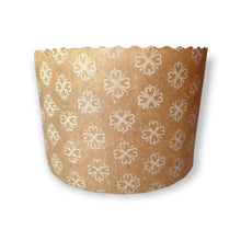 Load image into Gallery viewer, Forma de Papel Panetone Estampada 500g c/100 un