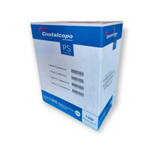 Load image into Gallery viewer, Tampa Plástica T200 Para Copos 400/500ml e Potes 200/250ml Cristalcopo c/1000 un
