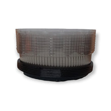 Load image into Gallery viewer, Embalagem para 2kg G60MB Preta com Tampa Baixa Galvanotek c/10 un