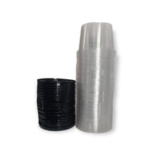 Cargar imagen en el visor de la galería, Embalagem Para 300g G31CT Preta Com Tampa Galvanotek c/50 un