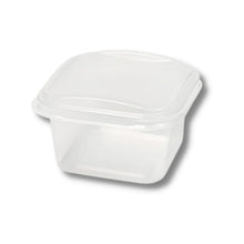 Carregar imagem no visualizador da galeria, Pote Quadrado Freezer e Micro-ondas 150ml G375 Galvanotek c/360 un