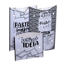 Load image into Gallery viewer, Caixa para Pastel Pluma c/50 un