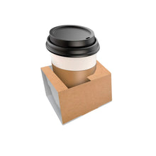 Cargar imagen en el visor de la galería, Suporte Papelão para 2 Copos Destacável Delivery c/50 un
