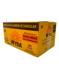 Carregar imagem no visualizador da galeria, Embalagem de alumínio Wyda 500ml D6 tampa cartão c/100 un