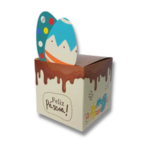Load image into Gallery viewer, Caixa Pop Up Kids Feliz Páscoa C3430 Ideia c/10 un