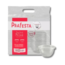 Cargar imagen en el visor de la galería, Pote Bowl Freezer e Micro-ondas 250ml Prafesta c/20 un