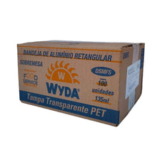 Load image into Gallery viewer, Embalagem de alumínio Wyda 135ml DSMFS tampa pet c/100 un