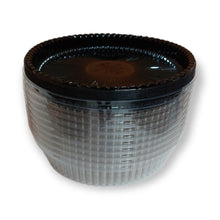 Load image into Gallery viewer, Embalagem para 700g G32MB Preta com Tampa Baixa Galvanotek c/10 un