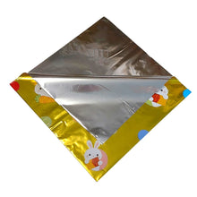 Load image into Gallery viewer, Envelope para Ovo 32x32cm Floquinhos Páscoa Amarelo 150g a 200g Packpel c/25 un