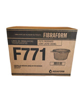 Cargar imagen en el visor de la galería, Pote redondo transparente 500ml Tampa com Lacre F771 Fibraform c/100un
