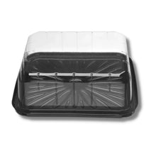 Cargar imagen en el visor de la galería, Bandeja Retangular com Tampa Média para Torta G45CT Galvanotek c/10 un