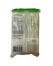 Load image into Gallery viewer, Canudo Sachê Biodegradável 10mm CB562 Cropac c/15x50 un