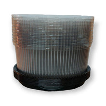 Cargar imagen en el visor de la galería, Embalagem para 2kg G56MA Preta com Tampa Alta Galvanotek c/10 un