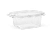 Load image into Gallery viewer, Pote quadrado transparente 500ml Tampa com Lacre F732 Fibraform c/100un