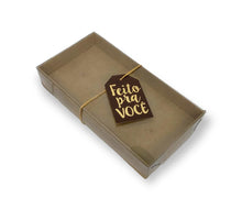 Cargar imagen en el visor de la galería, Caixa para 3 Meio Ovo 50g Glamour Páscoa Cromus c/6 un