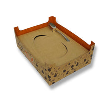 Load image into Gallery viewer, Caixa Encanto G 3 em 1 para 350/500/750g Kraft Doce Páscoa C4210 Ideia c/6 un