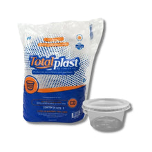 Cargar imagen en el visor de la galería, Pote Redondo Freezer e Micro-ondas 200ml Totalplast c/24 un