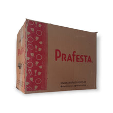 Cargar imagen en el visor de la galería, Pote quadrado freezer e micro-ondas 250ml com tampa Prafesta c/12x20 un