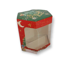 Load image into Gallery viewer, Caixa Sextavada Mini Panetone 100g Polo Norte C3930 Ideia c/10 un