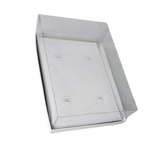 Cargar imagen en el visor de la galería, Caixa para 4 Meio Ovos Degustação 100g Branco Carber c/6 un