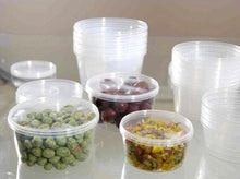 Cargar imagen en el visor de la galería, Pote Redondo freezer e micro-ondas 500ml com lacre Prafesta c/10 un