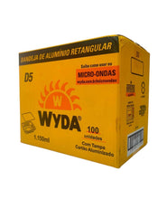 Carregar imagem no visualizador da galeria, Embalagem de Alumínio Wyda 1150ml D5 tampa cartão c/100 un