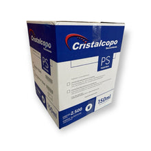 Load image into Gallery viewer, Copo Descartável 150ml Cristalcopo c/25x100 un