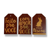 Cargar imagen en el visor de la galería, Caixa para 3 Meio Ovo 50g Glamour Páscoa Cromus c/6 un