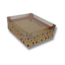Load image into Gallery viewer, Caixa Encanto M 3 em 1 para 150/250/350g Kraft Doce Páscoa C4206 Ideia c/6 un