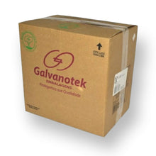 Load image into Gallery viewer, Embalagem para 550g G35MA Preta com Tampa Alta Galvanotek c/100un