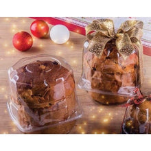 Cargar imagen en el visor de la galería, Embalagem plástica com tampa para panettone G33 Galvanotek c/10 un