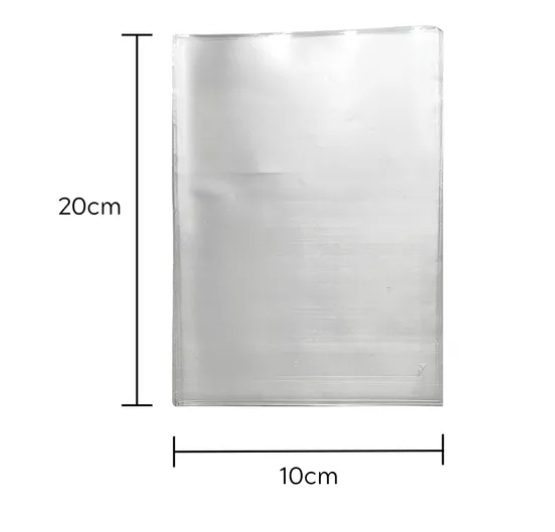 Saco plástico transparente PP 10x20x0,010 c/1 KG