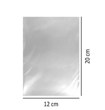 Cargar imagen en el visor de la galería, Saco plástico transparente PP 12x20x0,006 c/1 KG

