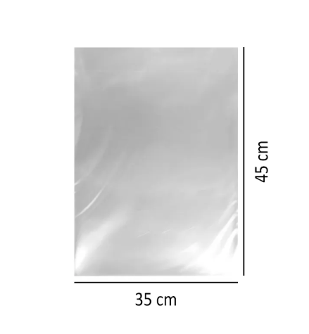Saco Plástico Transparente PP 35x45x0,006 c/1 Kg