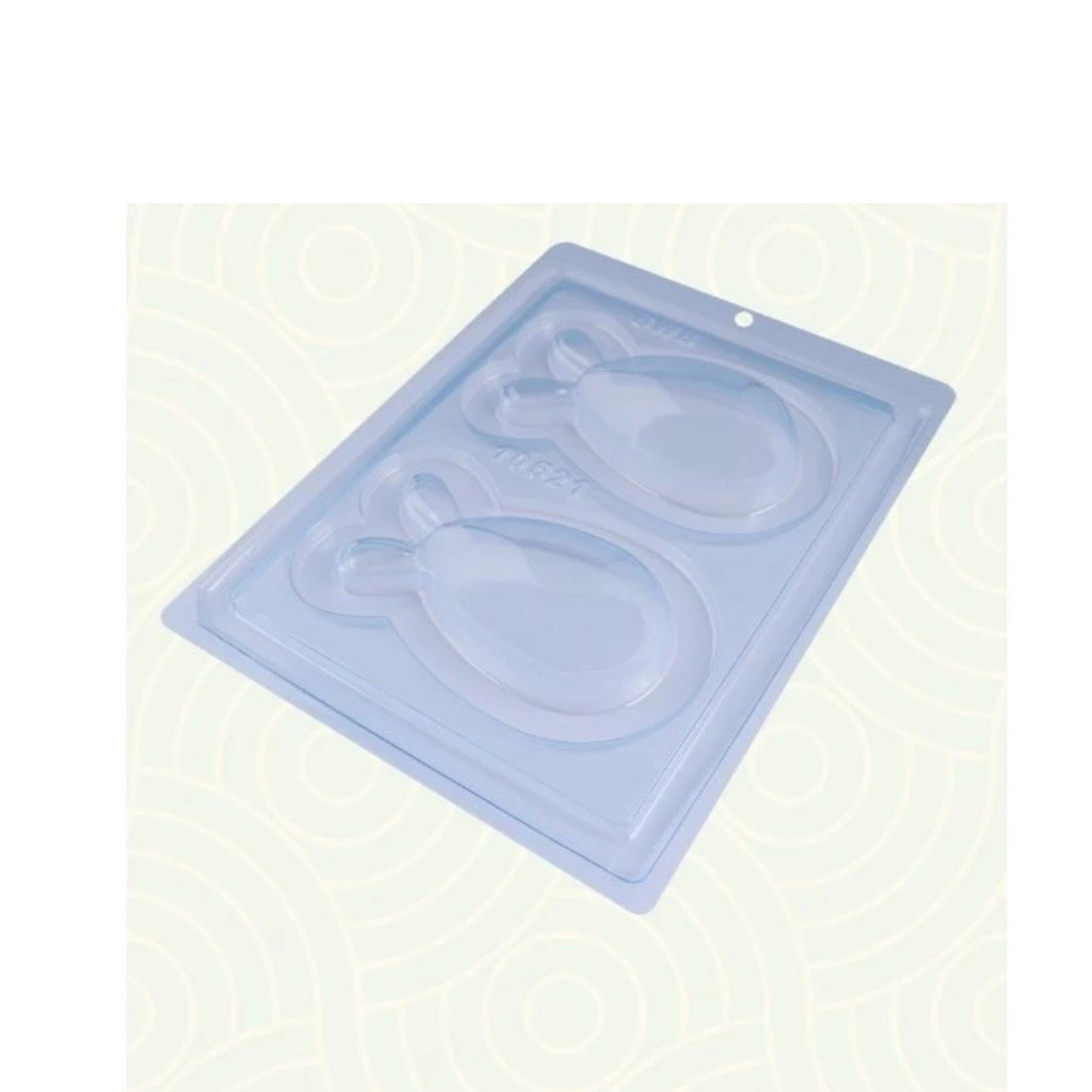 Forma com Silicone 3 Partes Ovo com Orelhas 100g 10521 BWB un