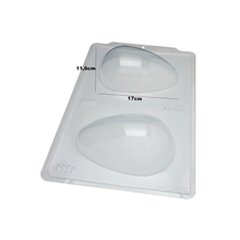 Cargar imagen en el visor de la galería, Forma de Acetato Simples Grande Ovo Liso 500g 3628/SP143 BWB un
