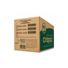 Load image into Gallery viewer, Canudo Sachê Biodegradável 8mm CB530 Cropac c/12x100 un
