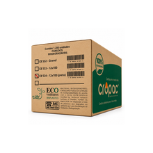 Load image into Gallery viewer, Canudo Sachê Mexedor Biodegradável Preto 5,8mm CB534 Cropac c/12x100 un
