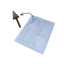 Cargar imagen en el visor de la galería, Forma com Silicone 3 Partes Paleta Gourmet Triângulo 9889 BWB un
