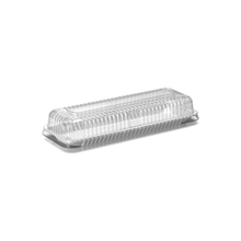 Cargar imagen en el visor de la galería, Bandeja Retangular  400g com Tampa Média G63MM Branca Galvanotek c/50un
