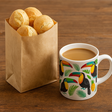 Carregar imagem no visualizador da galeria, Saco Papel Kraft Mix 1/2KG Embale Bem c/100 un
