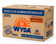 Carregar imagem no visualizador da galeria, Embalagem de Alumínio Wyda 750ml D7FS Tampa Pet c/50 un
