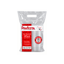 Cargar imagen en el visor de la galería, Pote redondo freezer e micro-ondas 145ml com tampa Prafesta c/24un
