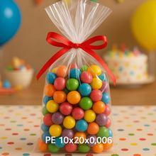 Load image into Gallery viewer, Saco Plástico Transparente PE 10x20x0,006 c/1 Kg
