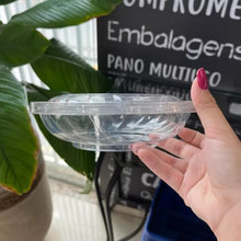 Carregar imagem no visualizador da galeria, Pote redondo saladeira 500ml Tampa com Lacre F251 Fibraform c/100un
